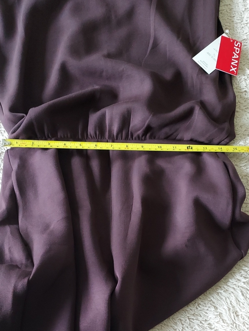 NWT SPANX air essentials sleeveless mockneck jumpsuit - Picture 9 of 10